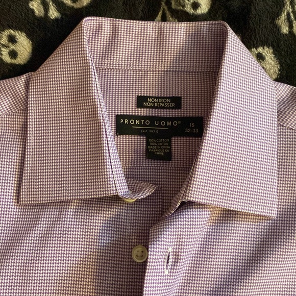 EXCELLENT CONDITION! Pronto Uomo 1971 Men’s dress shirt - Picture 6 of 6